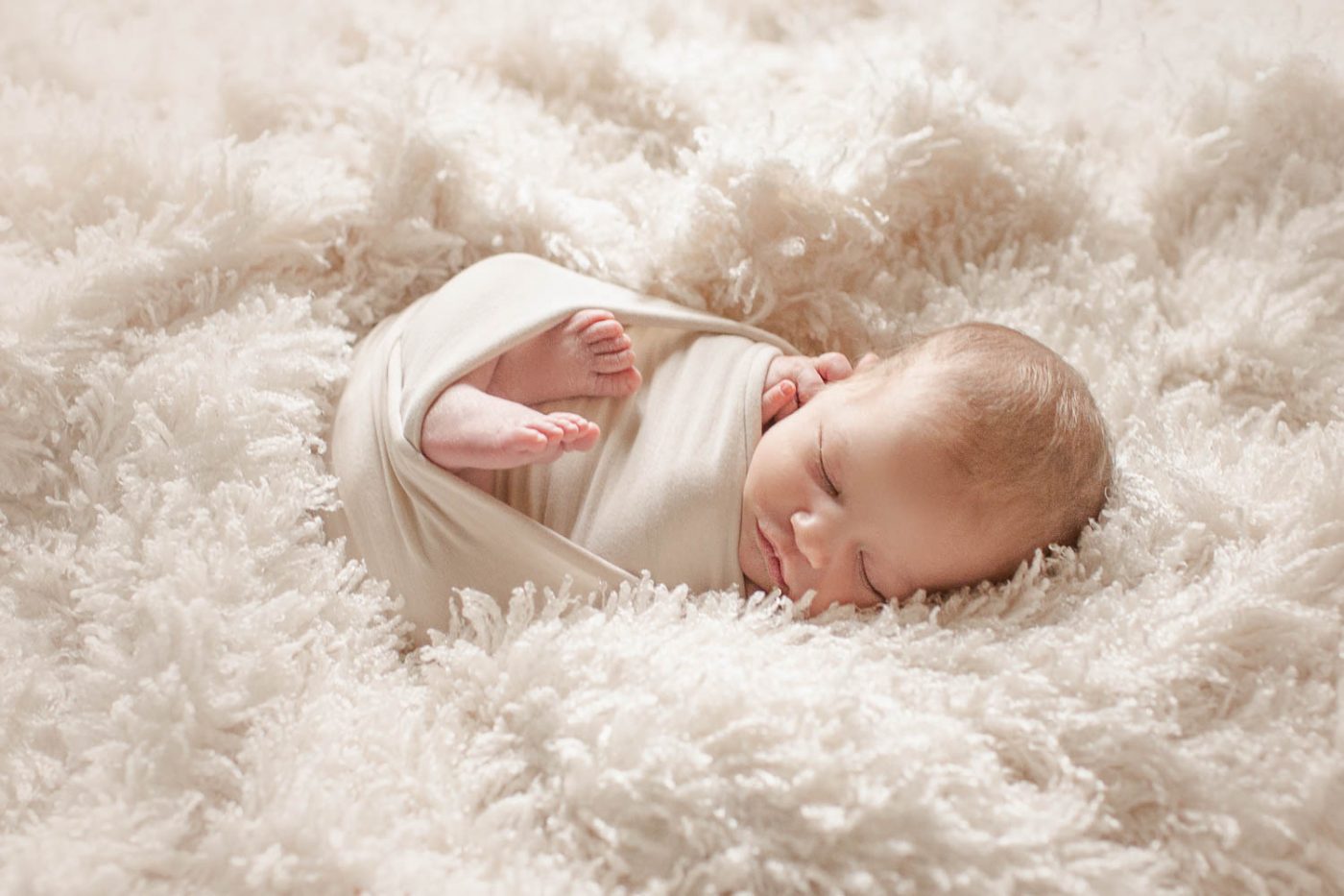 La nouveau-née Luce